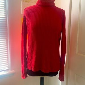 Charter Club Red Turtleneck XLarge